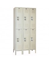 Lyon Double Tier Metal Lockers