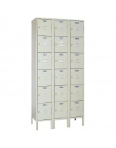 Lyon Six Tier Metal Lockers