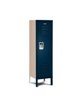 Single Tier 48-1/2" High Metal Locker