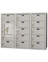 Pistol Locker with 15 Compartments