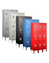 Triple Tier Electronic Lockers