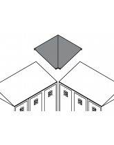 12" x 12" Slope Top Corner