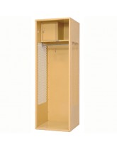 Stadium Locker with Shelf and Lockable Security Box