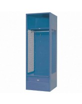 Sports Stadium Locker with Shelf and Footlocker