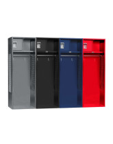 Stadium Lockers W/ Shelf & Security Box