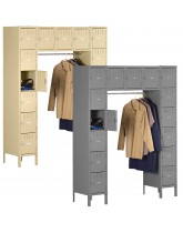 Tennsco 15-Person Metal Wall Lockers