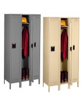 Tennsco Single Tier Steel Lockers