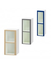 Two Compartment Plastic Locker Cubbies