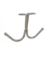 Universal Double Prong Locker Hook