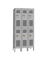 Double Tier Ventilated School Lockers