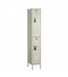 Double Tier Electronic Locker Beige