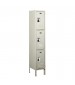 Triple Tier Electronic Locker Beige