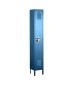 Single Tier Electronic Locker Blue