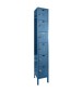 Six Tier Electronic Box Locker Blue