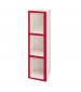 12 Wide Three Compartment Plastic Cubby Lockers