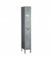 Gray Double Tier Metal Locker