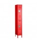 Red Double Tier Gym Locker