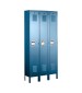 Blue Single Tier Steel Lockers 
