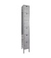 Gray Six Tier Metal Box Locker