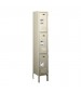Beige Triple Tier Locker