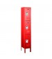 Red Triple Tier School Locker