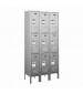 Gray Triple Tier Metal Lockers
