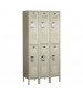 Beige Large Double Tier Lockers