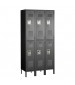 Black Large Double Tier Lockers