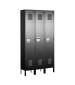 Large Single Tier Lockers Black