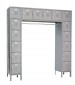 Penco Gray Sixteen Person Locker
