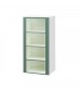 18" Wide Four Compartment Plastic Cubby Lockers