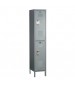 Gray Super Large Double Tier Steel Locker