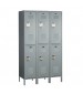 Gray Super Large Double Tier Steel Lockers
