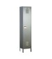 Gray Single Tier Metal Storage Locker