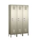 Beige Single Tier Metal Storage Lockers