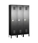 Black Single Tier Storage Lockers