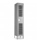 Super Wide Single Tier Ventilated Locker Gray