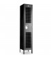 Super Wide Single Tier Ventilated Locker Black