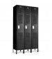 Super Wide Sports Lockers Black