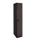 Single Tier Wood Locker (Black) - *shown with optional finished end panel*