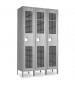 Super Wide Sports Lockers Gray