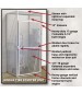 Double Door Bulk Mesh Locker Diagram
