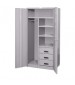 3 Drawer Wardrobe Storage Locker