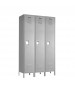 Single Tier Employee Lockers Gray