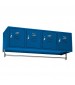 Four Person Wall Mount Blue