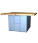 Four Station Vertical Shop Locker Workbench