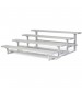 Four Row Low Rise Aluminum Bleacher 