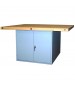 Four Station Shop Locker Workbench