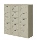 15 Door Cell Phone Lockers Unit Beige