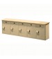 Plastic Bench with 5 Lockers